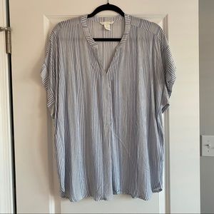 Split Neck Blouse
